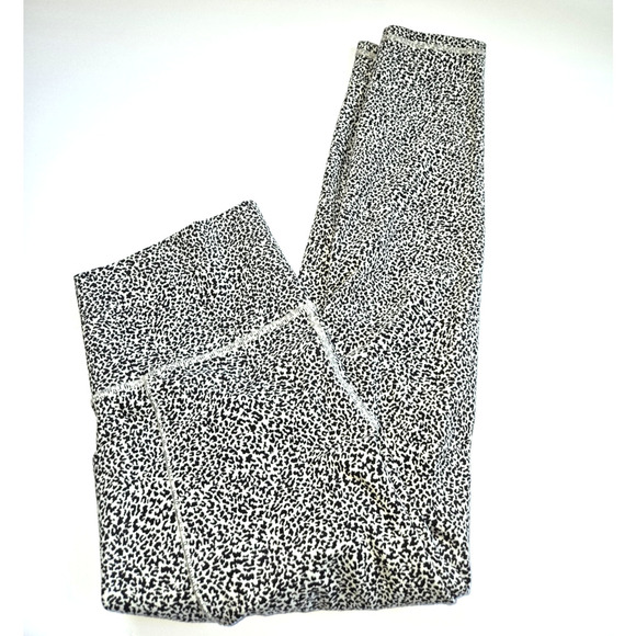 Womens Athleta Size Small Salutation Stash Pocket Textured Tight Leggings - Picture 1 of 13
